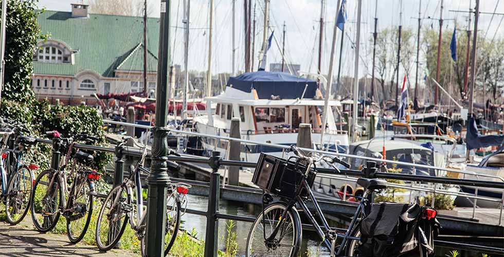 fietsen haven rotterdam