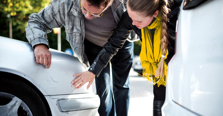 Schade door gladheid